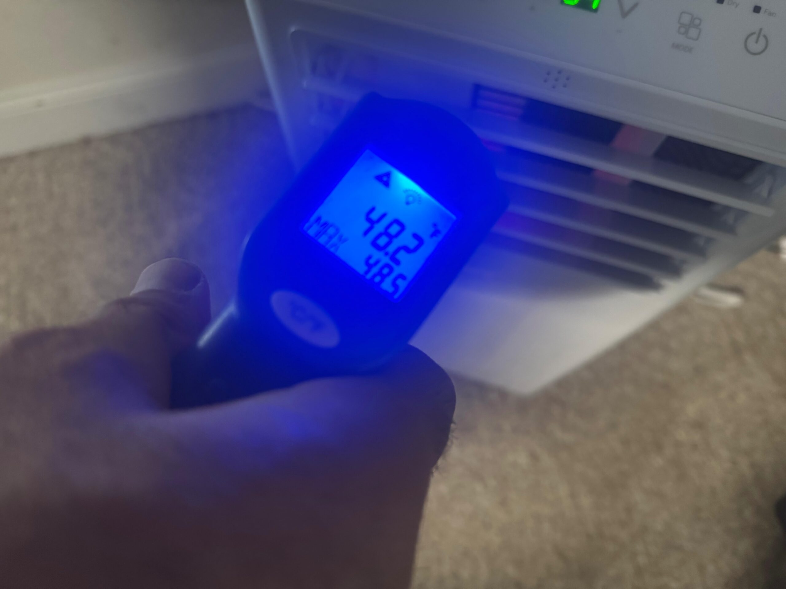 DuraComfort Portable Air Conditioners, 8,500 BTU(Ashrae) /5,100 BTU (SACC), Cooling,Dehumidifier,Fan Mode,Up to 200 Sq.Ft,Suitable for compact Rooms,White customer photo 1