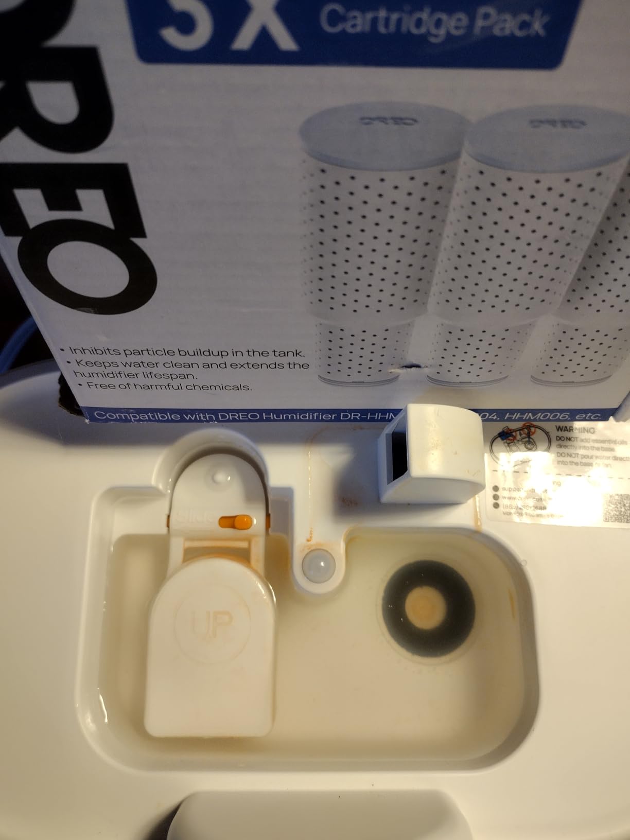 DREO Humidifiers for Bedroom, 6L Easy to Fill & Clean, 60H Runtime, 28 dB Quiet Cool Mist Humidifier, Precise Humidity Control customer photo 1