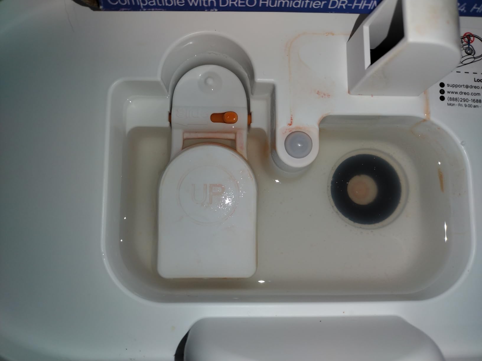 DREO Humidifiers for Bedroom, 6L Easy to Fill & Clean, 60H Runtime, 28 dB Quiet Cool Mist Humidifier, Precise Humidity Control customer photo 2