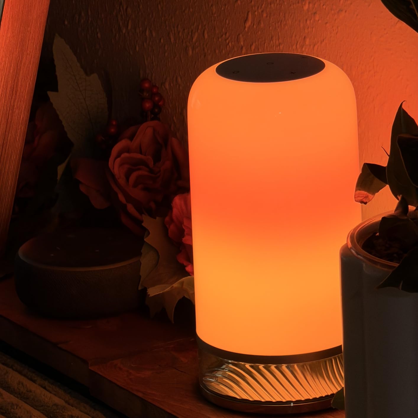 Govee RGBIC Smart Table Lamp 2, Touch Bedside Small Table Lamp Compatible with SmartThings, Matter, Alexa, Desk Lamp with 64 Scene Modes, Nightstand Lamp for Bedroom Living Room Night Light(Corded) customer photo 2