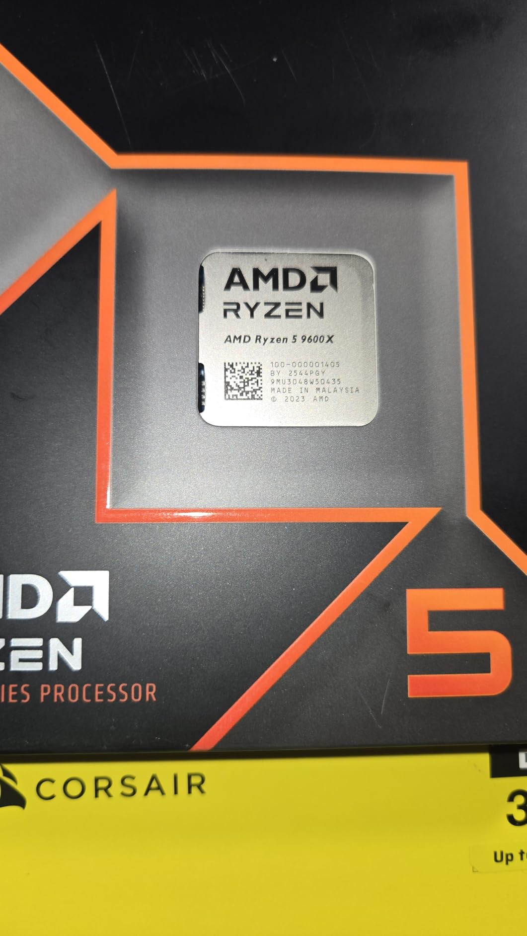 AMD Ryzen 5 9600X 6-Core, 12-Thread Unlocked Desktop Processor customer photo 1