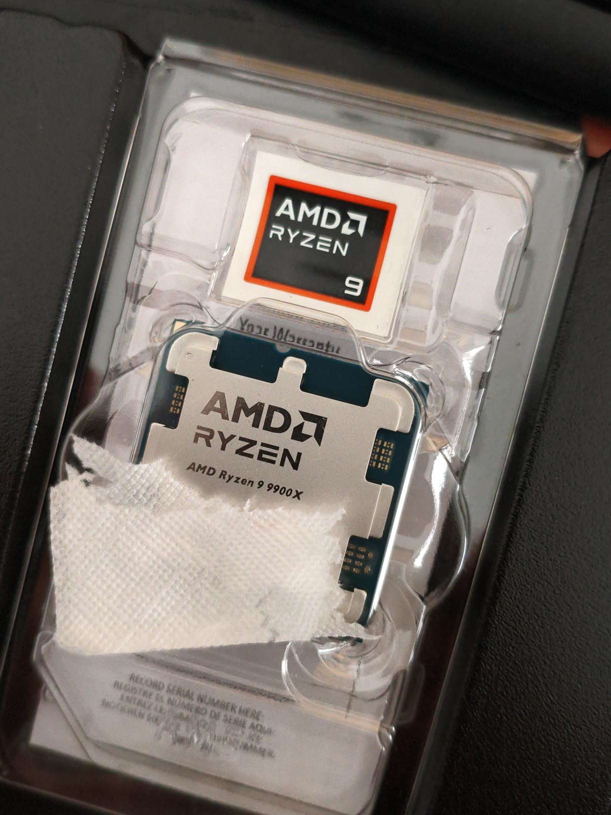 AMD Ryzen 9 9900X 12-Core, 24-Thread Unlocked Desktop Processor customer photo 1