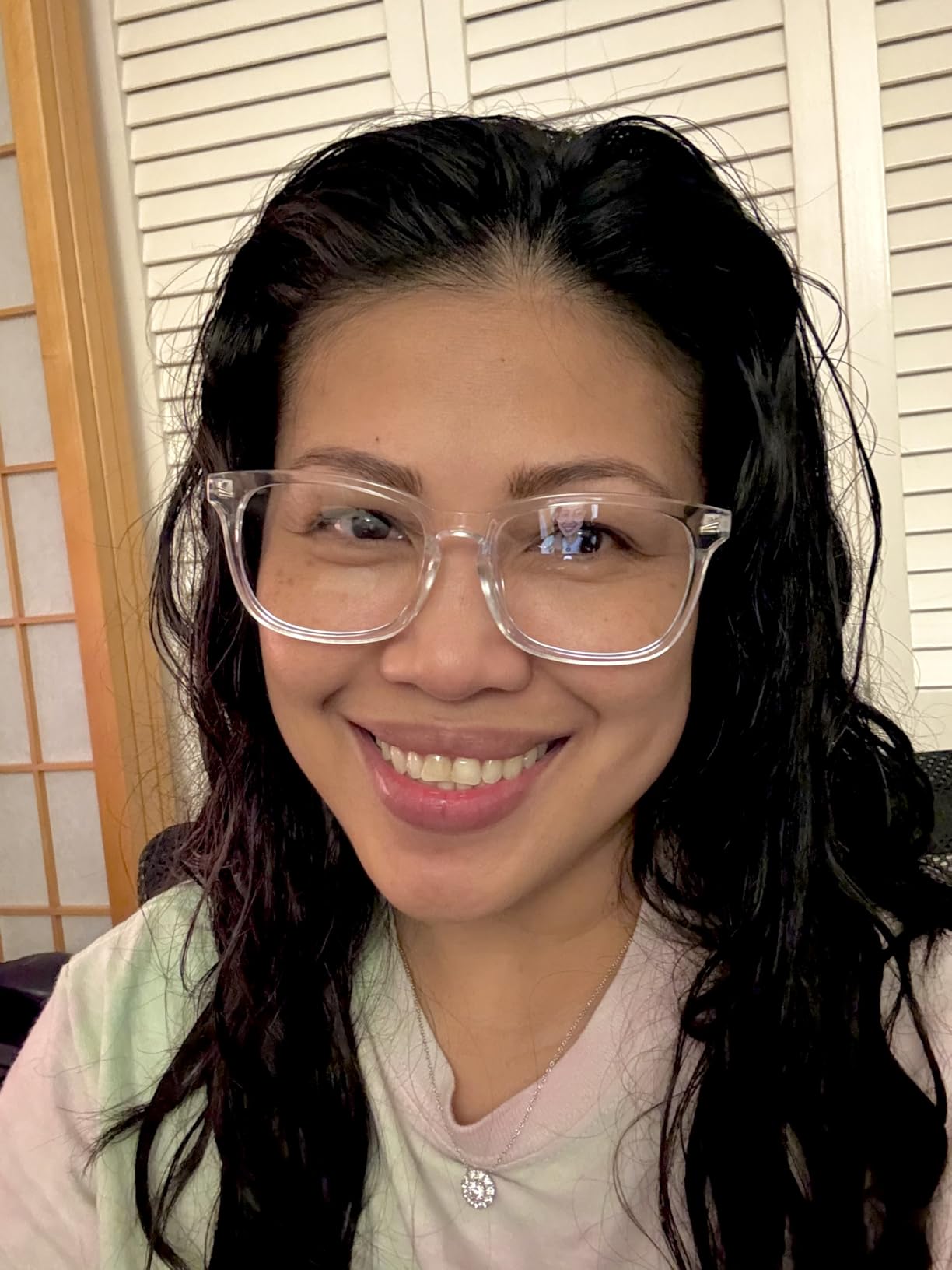 Cyxus Blue Light Glasses Men Women Reduce Eye Strain UV Blocking for Office Work Computer Screen 8082 customer photo 1