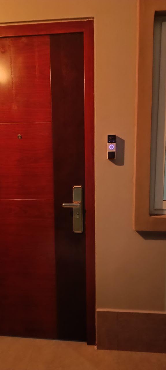 Tapo 2K Wireless Smart Video Doorbell with Chime - 160° Ultra-Wide View,Person Detection, Ring Call, 2-Way Audio, Subscription-Free Local Storage/Optional Cloud, Motion Only Alert, D210 customer photo 1