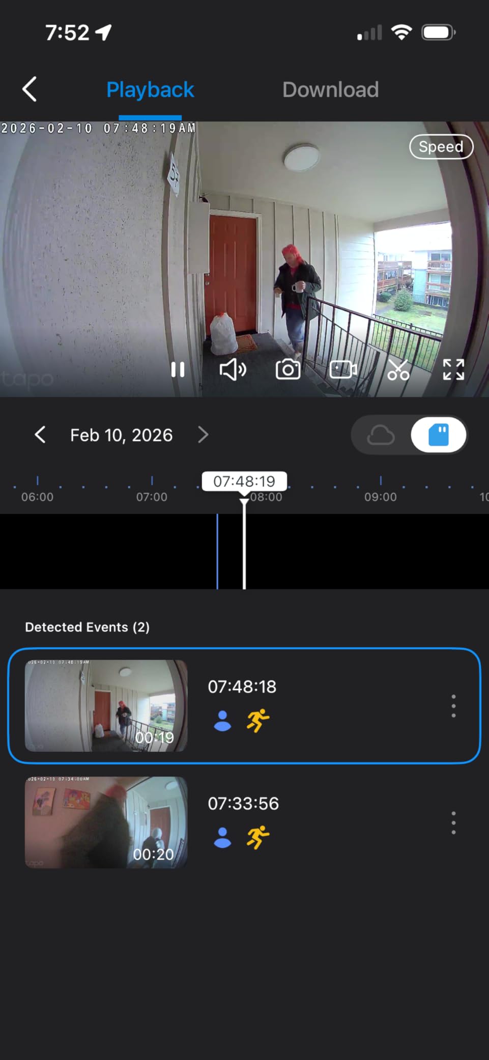 Tapo 2K Wireless Smart Video Doorbell with Chime - 160° Ultra-Wide View,Person Detection, Ring Call, 2-Way Audio, Subscription-Free Local Storage/Optional Cloud, Motion Only Alert, D210 customer photo 2