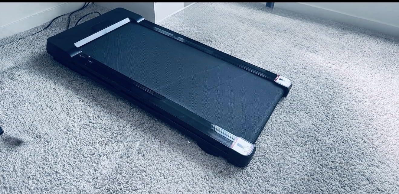 PACEROCKER Walking Pad Treadmill with 12% 9-Level Auto Incline, 450 lbs Capacity Bluetooth Speaker Under Desk Treadmills for Home Hiking, 5 MPH customer photo 2