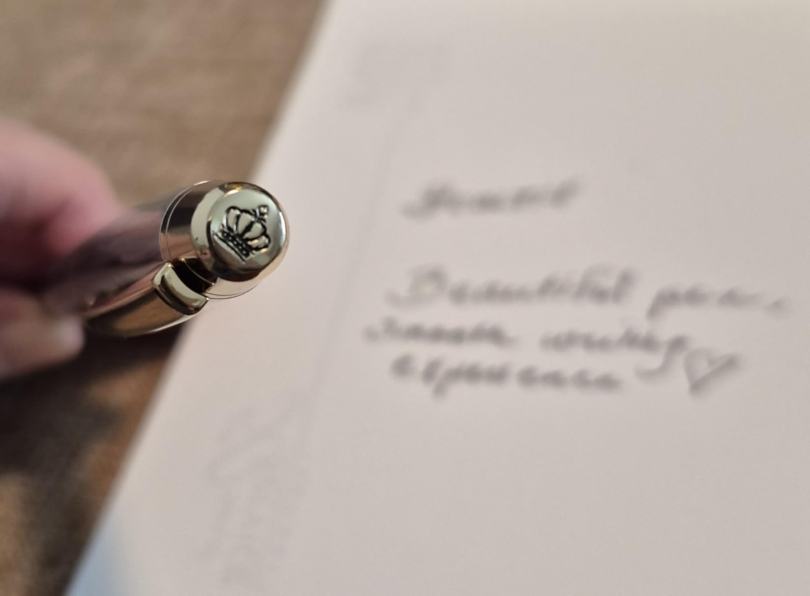 Bond & Regent 24 Karat Gold Luxury Rollerball Pen - Fancy Executive Professional Writing Gift Set for Men & Women, Nice Pens, Gloss Black customer photo 2