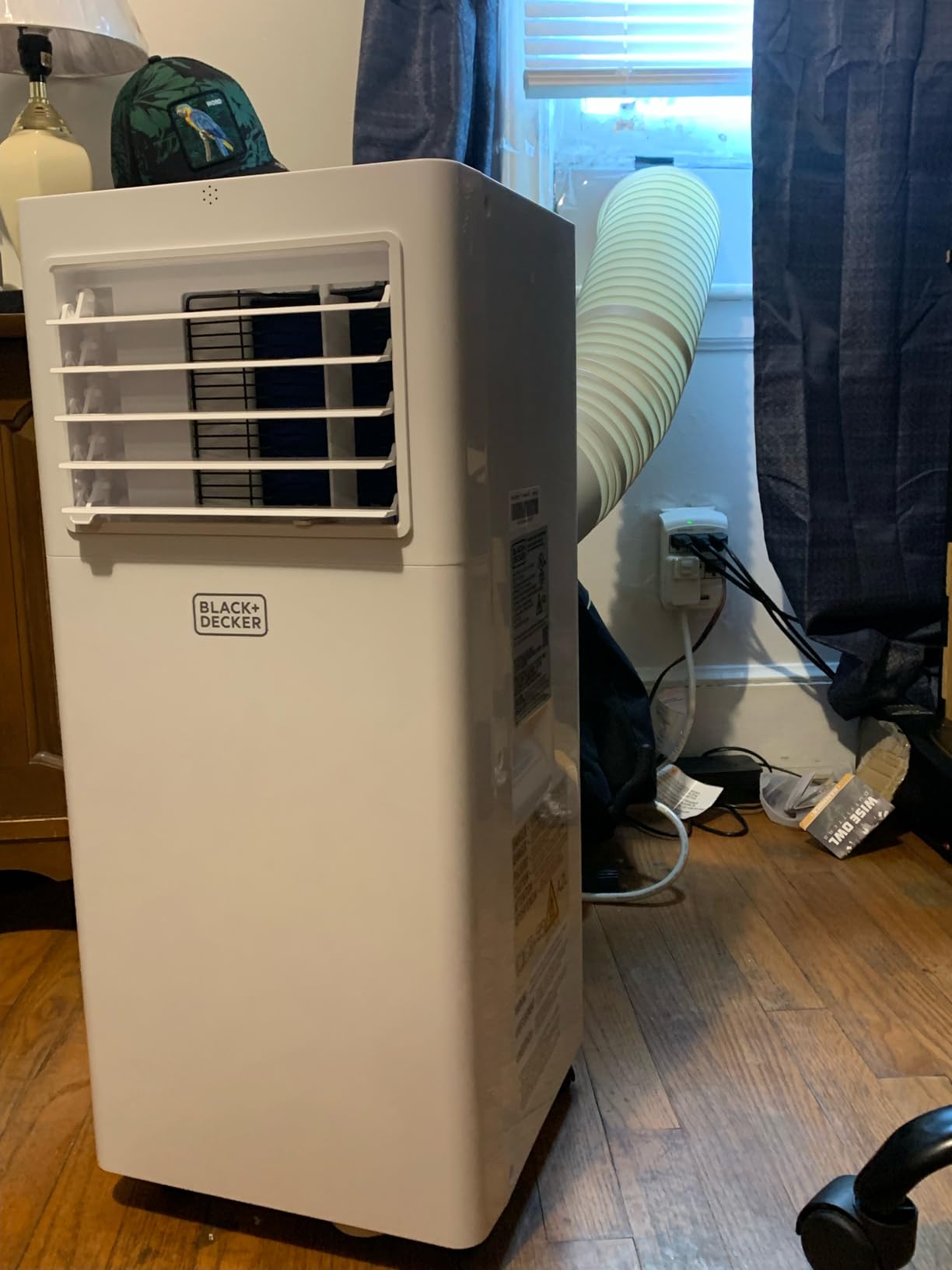 BLACK+DECKER Portable Air Conditioner, 8,500 BTU (5,100 BTU SACC) for Rooms Up To 350 Sq. Ft., Portable AC with Full Function Remote Control & Window Kit, BPACT05SM customer photo 1