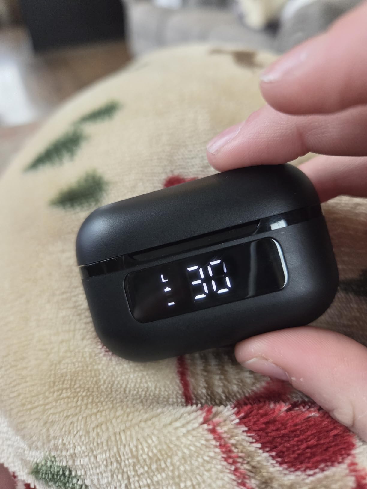 TOZO NC9 Hybrid Active Noise Cancelling Wireless Earbuds, 6 Mics ENC Clear Call, IPX8 Waterproof, in Ear Bluetooth 5.3 Headphones Stereo Bass Ear Buds 60H Playtime with LED Display 32 EQs via APP customer photo 2