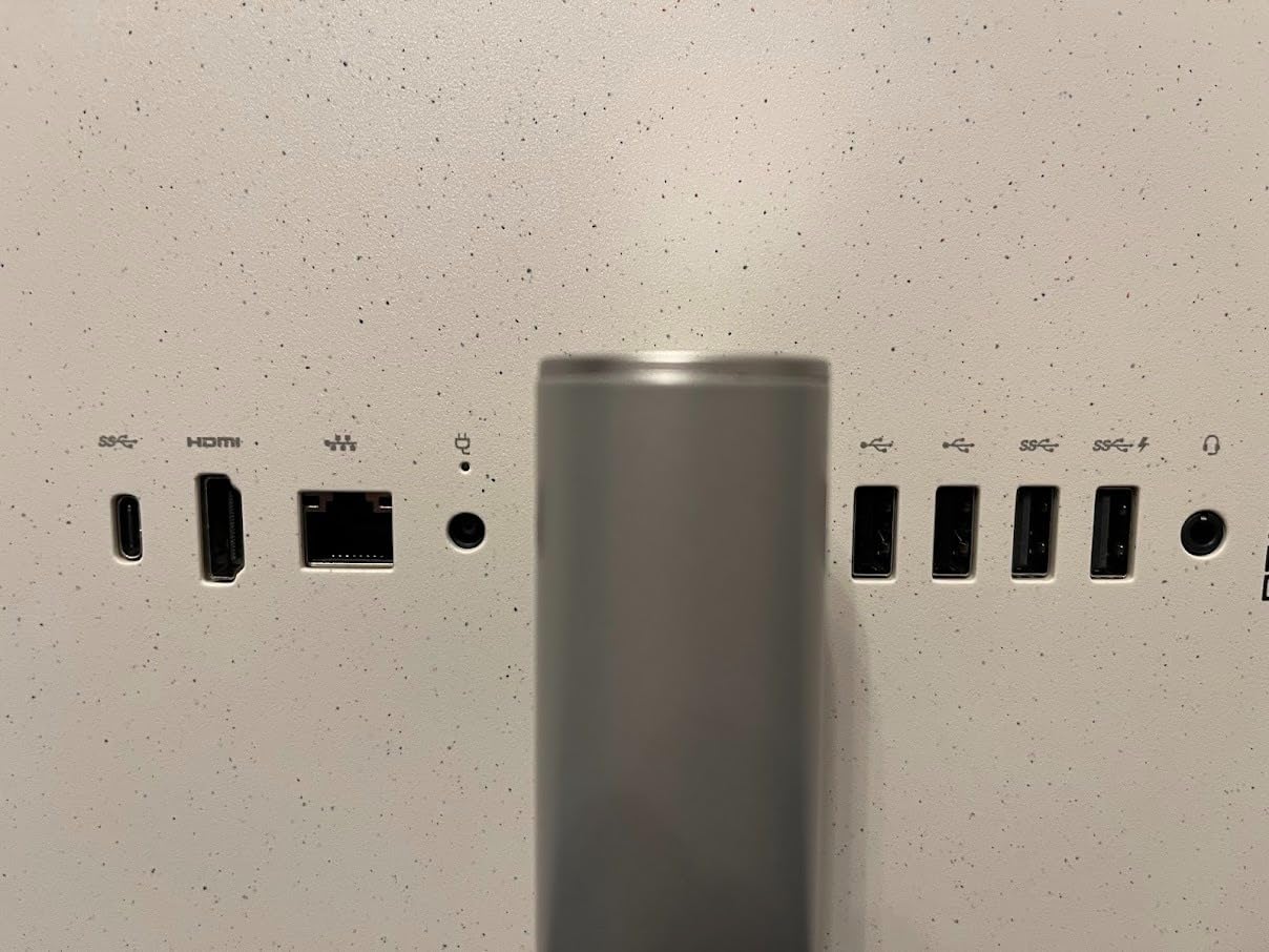 HP 27 inch All-in-One Desktop PC, FHD Display, AMD Ryzen 7 7730U, 32 GB RAM, 1 TB SSD, AMD Radeon Graphics, Windows 11 Home, 27-cr0012 (2024) customer photo 2