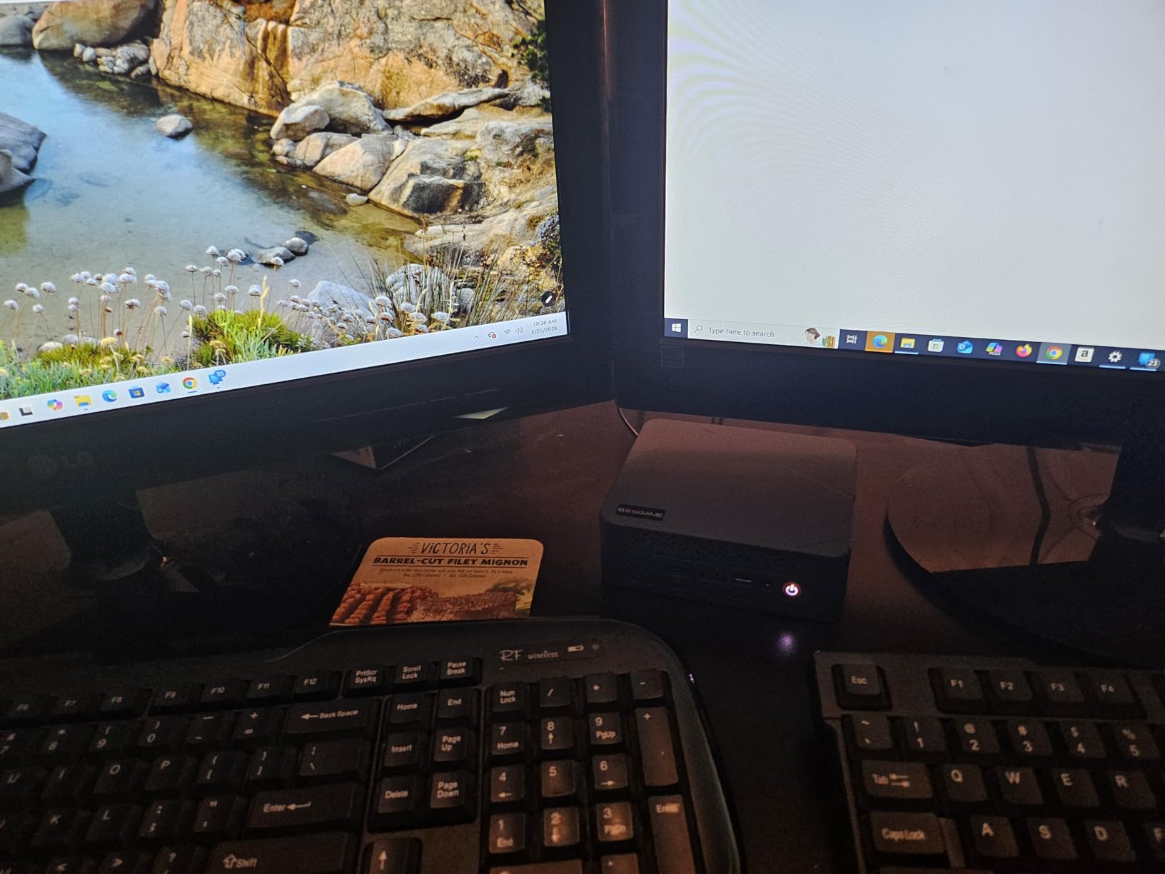 BOSGAME E2 Mini PC with AMD Ryzen 5 3550H, 16GB RAM 512GB NVMe SSD, Triple Displays via USB-C & Dual HDMI, Gigabit Ethernet, Compact Desktop Computer for Business, Office & School customer photo 1