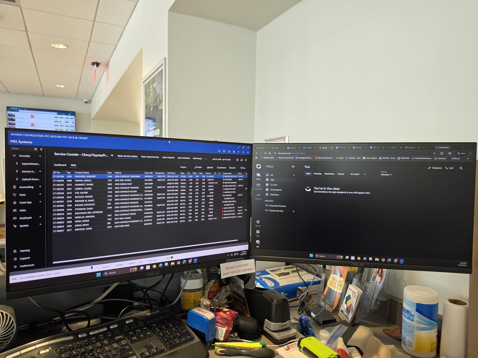 ASUS 27 1080P Eye Care Monitor (VA279HG) - IPS, Full HD, 99% sRGB, Frameless, 120Hz, 1ms, Adaptive-Sync, HDMI, VGA, Low Blue Light, Flicker Free, Wall Mountable, 3 yr Warranty customer photo 1