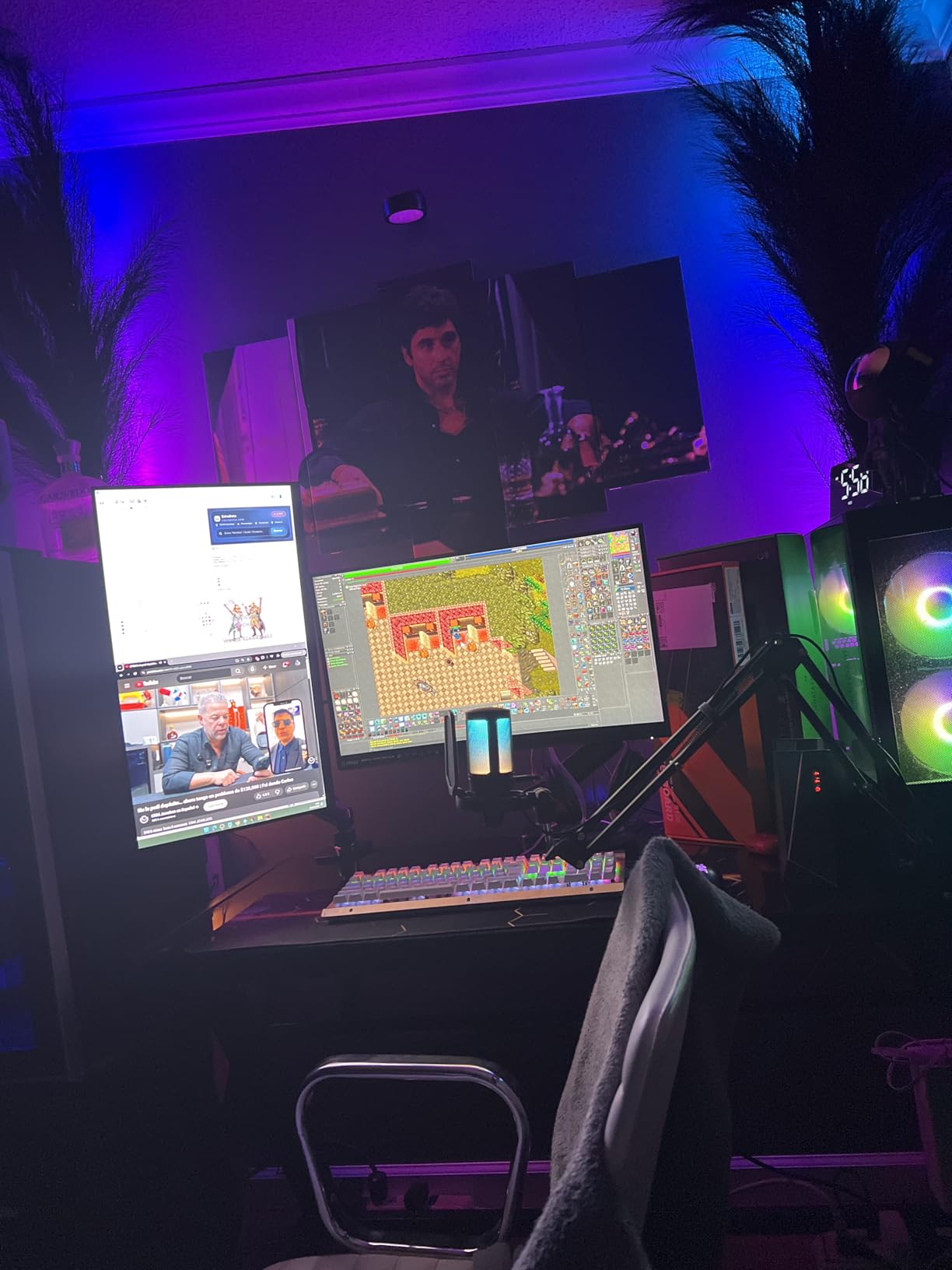 CRUA 34 Inch Curved Gaming Monitor, 21:9 WQHD 3440x1440 165Hz/144Hz 1500R Ultrawide Computer Monitor Support Freesync, PIP/PBP, 120% sRGB, HDMI 2.0 & DP 1.4, Wall Mountable/Tilt Adjustable-Black customer photo 1