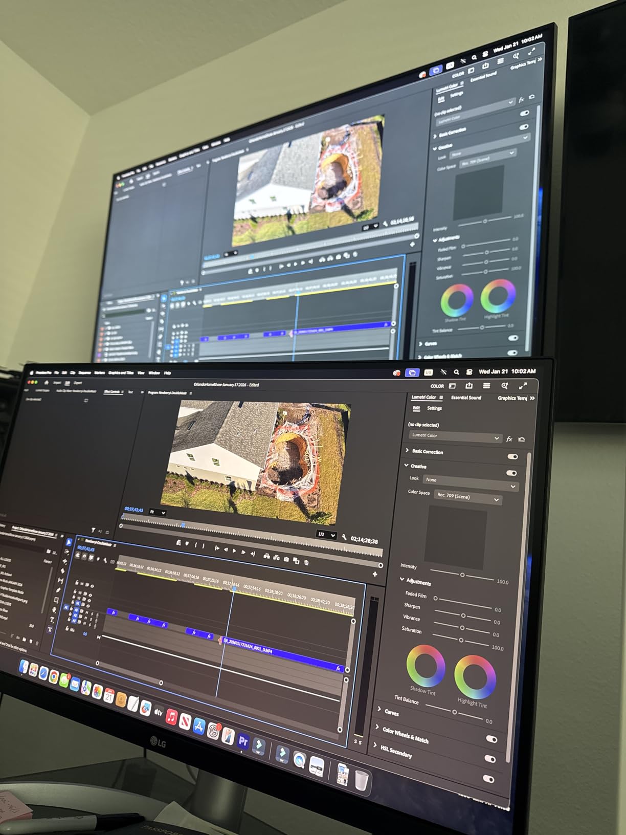 LG 27UP850K-W 27-inch Ultrafine 4K UHD (3840 x 2160) IPS Computer Monitor, 60Hz, 5ms, DisplayHDR 400, Built-in Speaker, HDMI, DisplayPort, USB Type-C 90W PD, Tilt/Height/Pivot Adjustable Stand, White customer photo 2