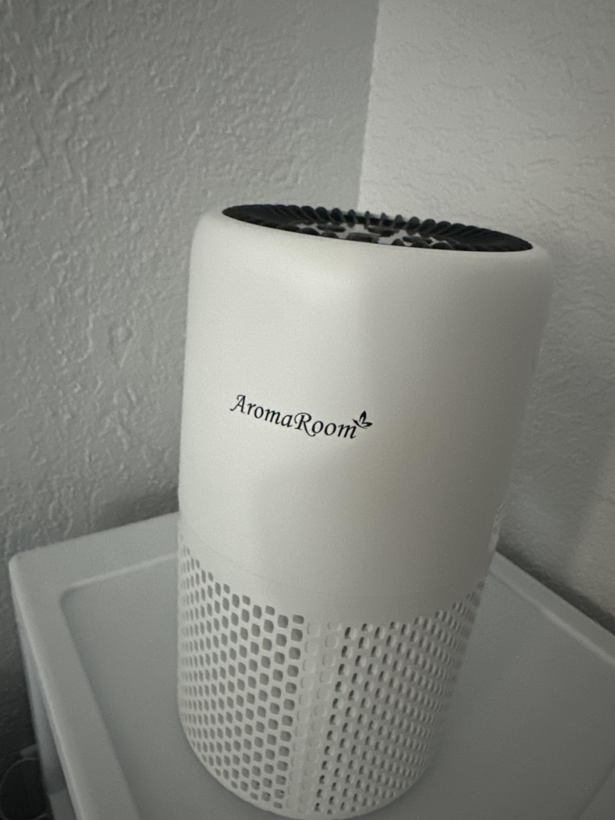 Air Purifier for Home Bedroom, AromaRoom H13 HEPA Air Filter For Smoke Pollen Dander Hair Smell Air Cleaner, 3-in-1 Filter with Sleep Mode, Quiet Air Cleaner For Pets, Home, Baby Room (White) customer photo 2