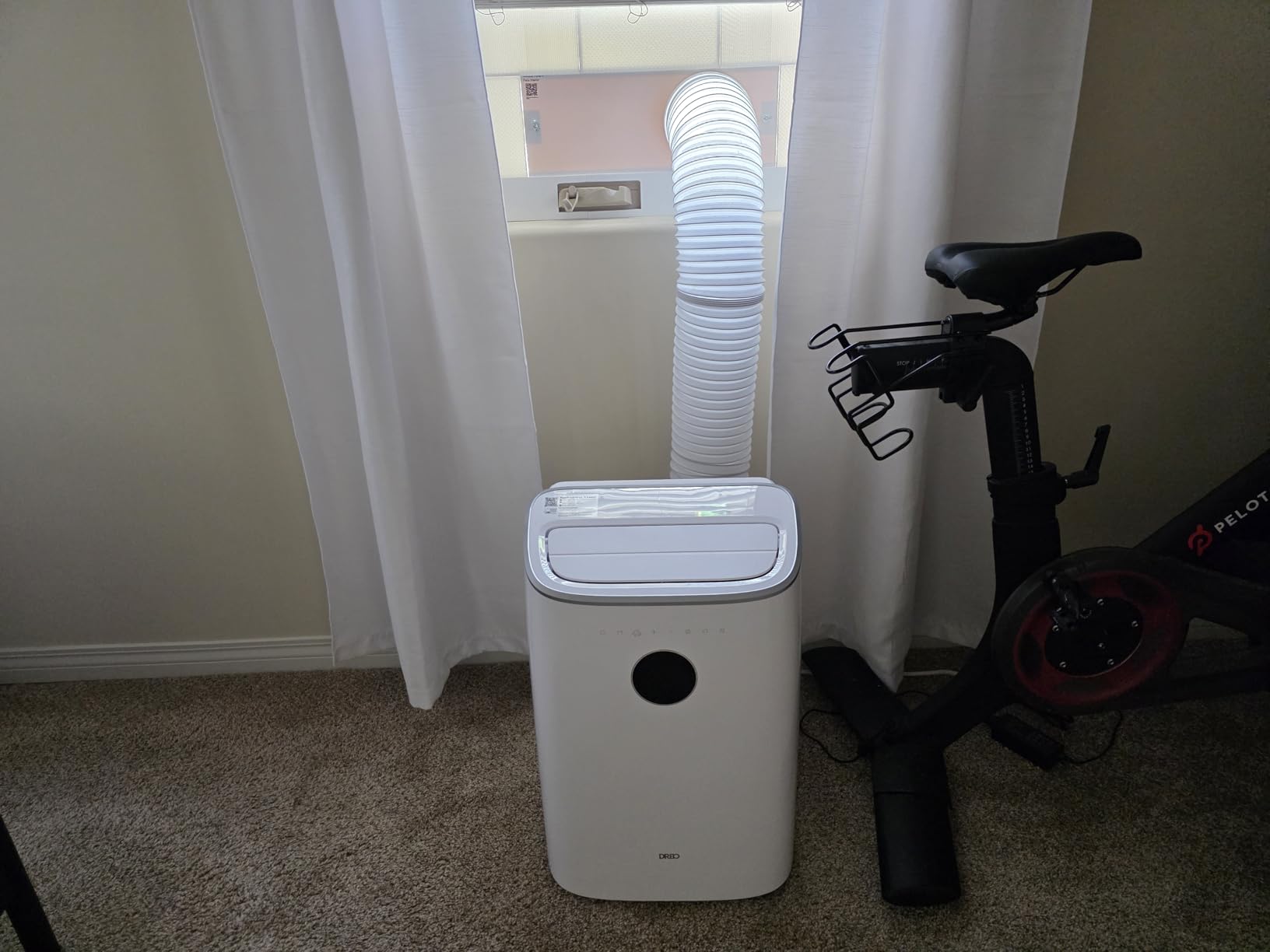DREO Portable Air Conditioners, 8000 BTU ASHRAE (5000 BTU DOE) Smart AC Unit for Bedroom with Drainage-free Cooling, 45dB Quiet, APP/Voice/Remote, Portable AC for Room Indoors, AC318S customer photo 1