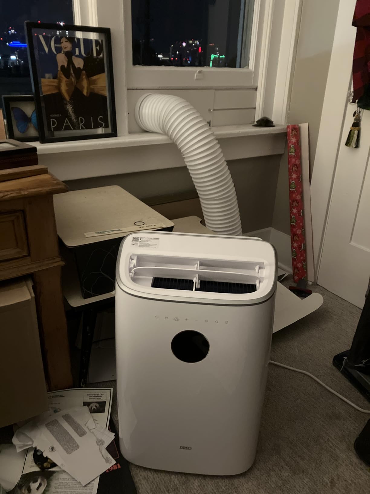DREO Portable Air Conditioners, 8000 BTU ASHRAE (5000 BTU DOE) Smart AC Unit for Bedroom with Drainage-free Cooling, 45dB Quiet, APP/Voice/Remote, Portable AC for Room Indoors, AC318S customer photo 2