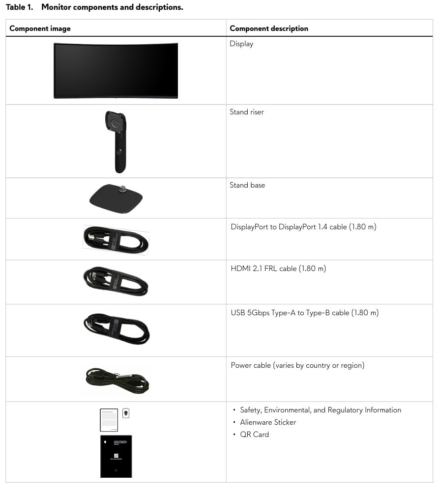 Alienware 34 Curved Gaming Monitor - AW3425DWM - 34-inch WQHD 180Hz 1ms Display, 1500R, AMD FreeSync Premium, VESA AdaptiveSync customer photo 1