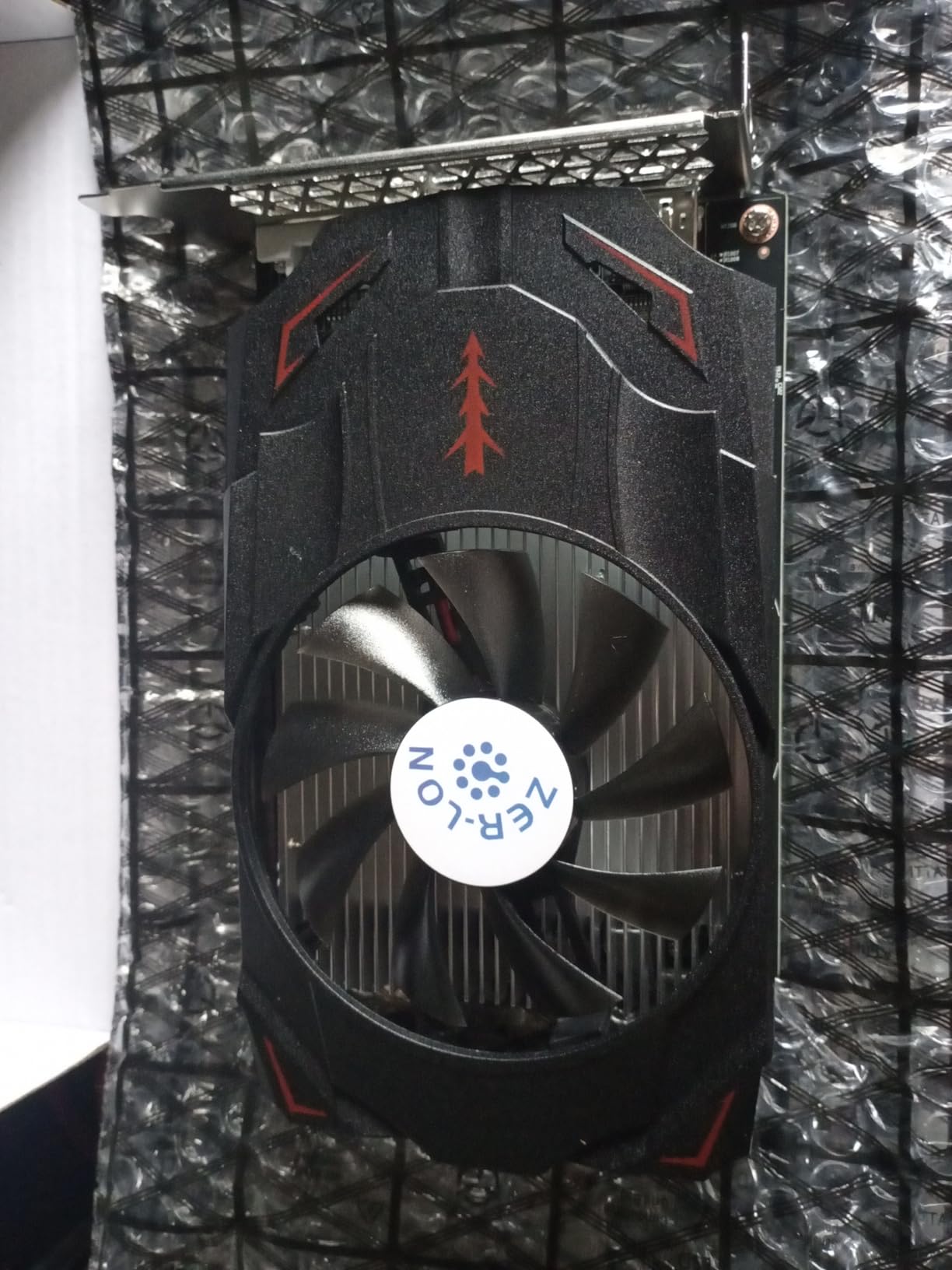 ZER-LON Radeon RX 550 4GB Graphics Card, GDDR5 128 Bit PCIE 3.0 Computer Gaming Gpu, 1183MHz Video Card with HDMI/DP/DVI Ports Support 4K customer photo 1