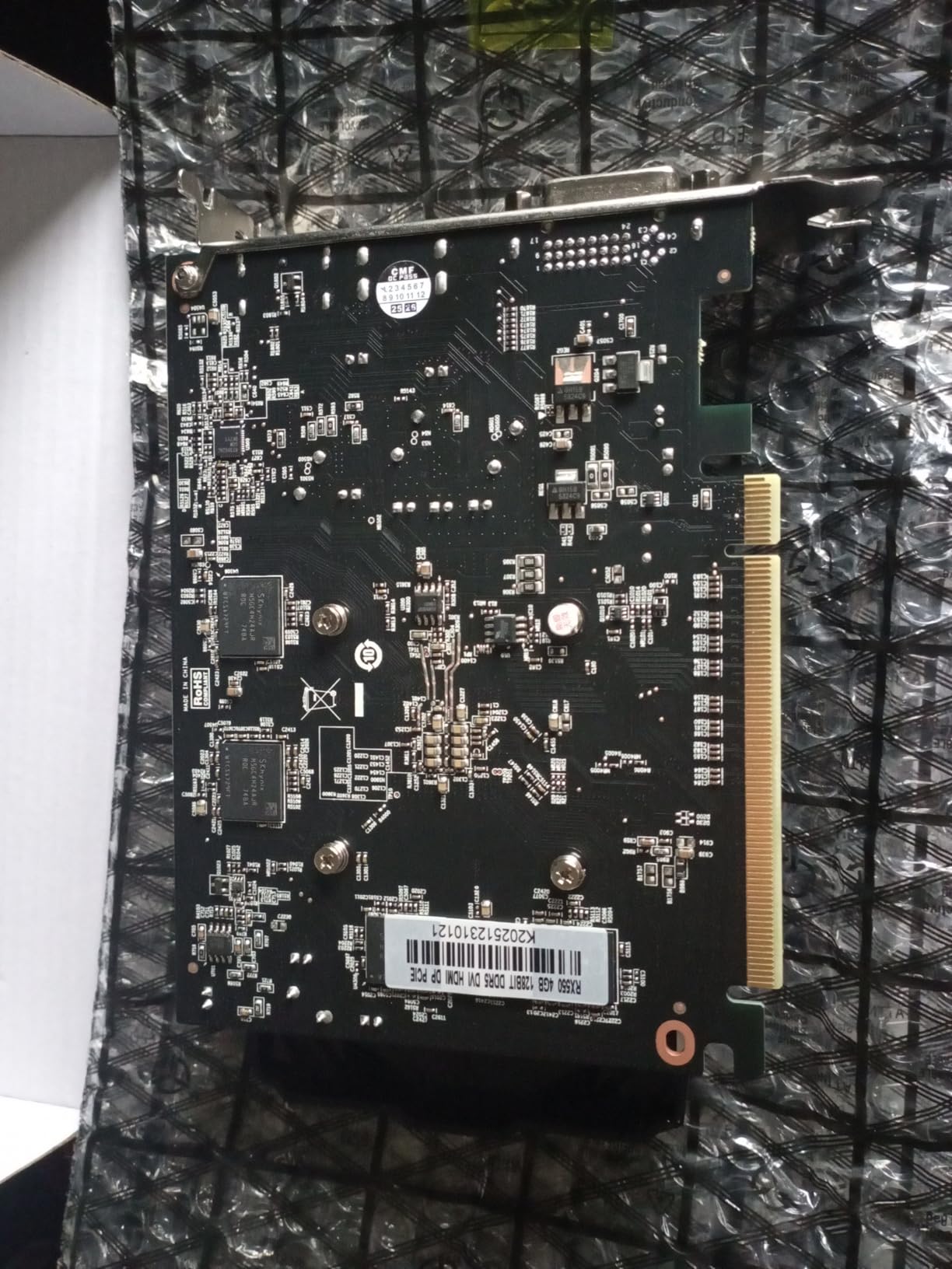 ZER-LON Radeon RX 550 4GB Graphics Card, GDDR5 128 Bit PCIE 3.0 Computer Gaming Gpu, 1183MHz Video Card with HDMI/DP/DVI Ports Support 4K customer photo 5