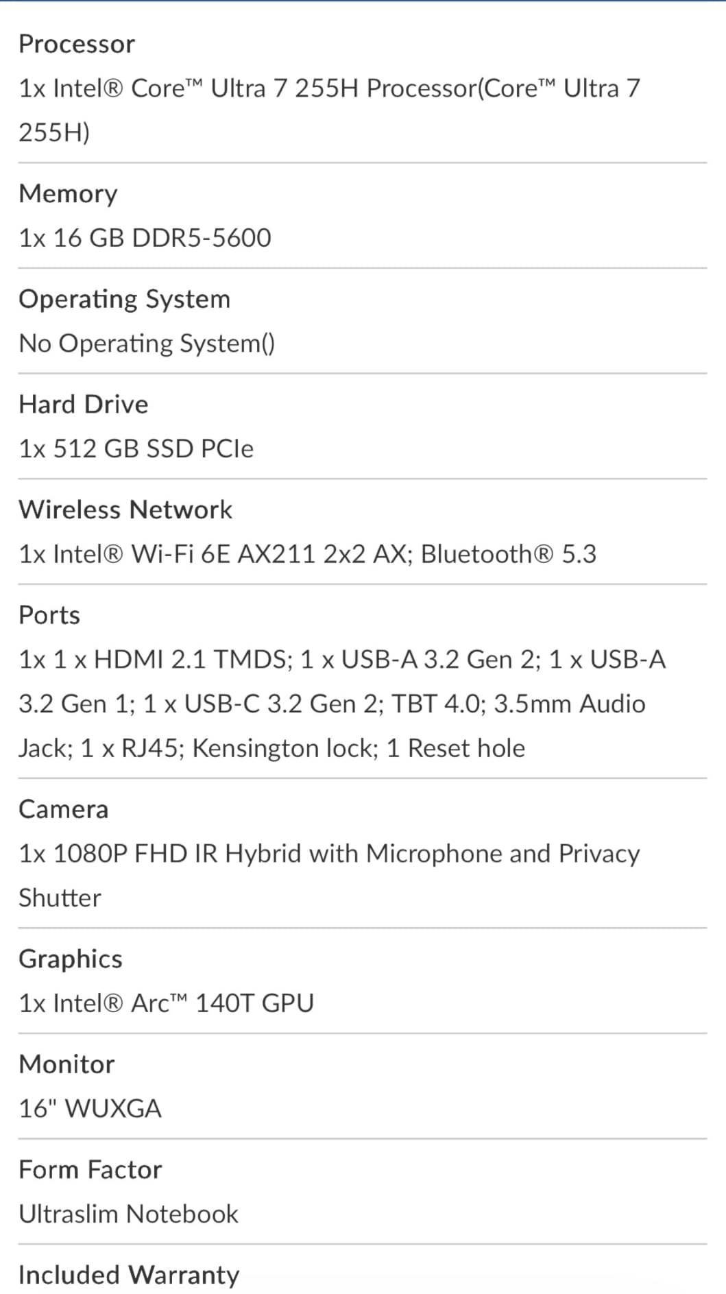Lenovo ThinkPad E16 Gen 3 Business Laptop Computer, Intel Ultra 7 255H (2026 Edition), 16GB DDR5 & 512GB, Long Battery Life, AI-Ready, Fingerprint Reader, Windows 11 Pro, Multiple I/O Ports customer photo 2