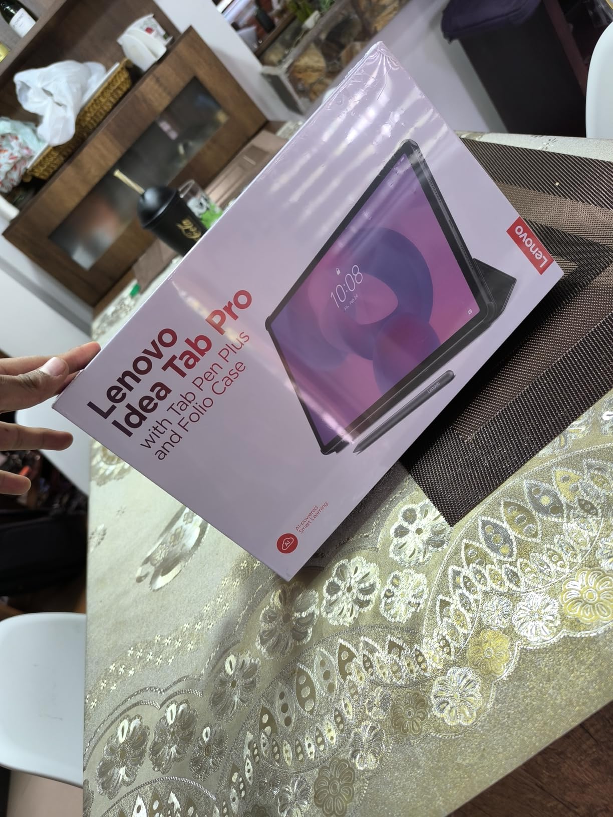 Lenovo Idea Tab Pro with Google Gemini - Student Tablet - 12.7 inch 3K LCD Display - 8 GB Memory - 128 GB Storage - MediaTek Dimensity 8300 - Includes Pen and Folio Case customer photo 1