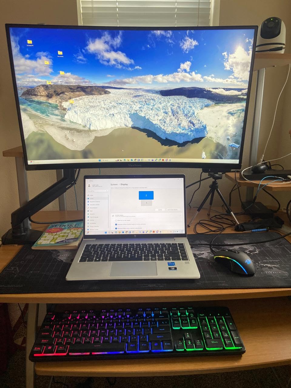 ViewSonic VX3418C-2K 34 Inch 1440p Ultrawide Curved Gaming Monitor, 180Hz and 1ms for Fast Gameplay, FreeSync Premium and HDR10 for Smooth Visuals, Full Ergonomic Adjustability, HDMI, and DisplayPort customer photo 1