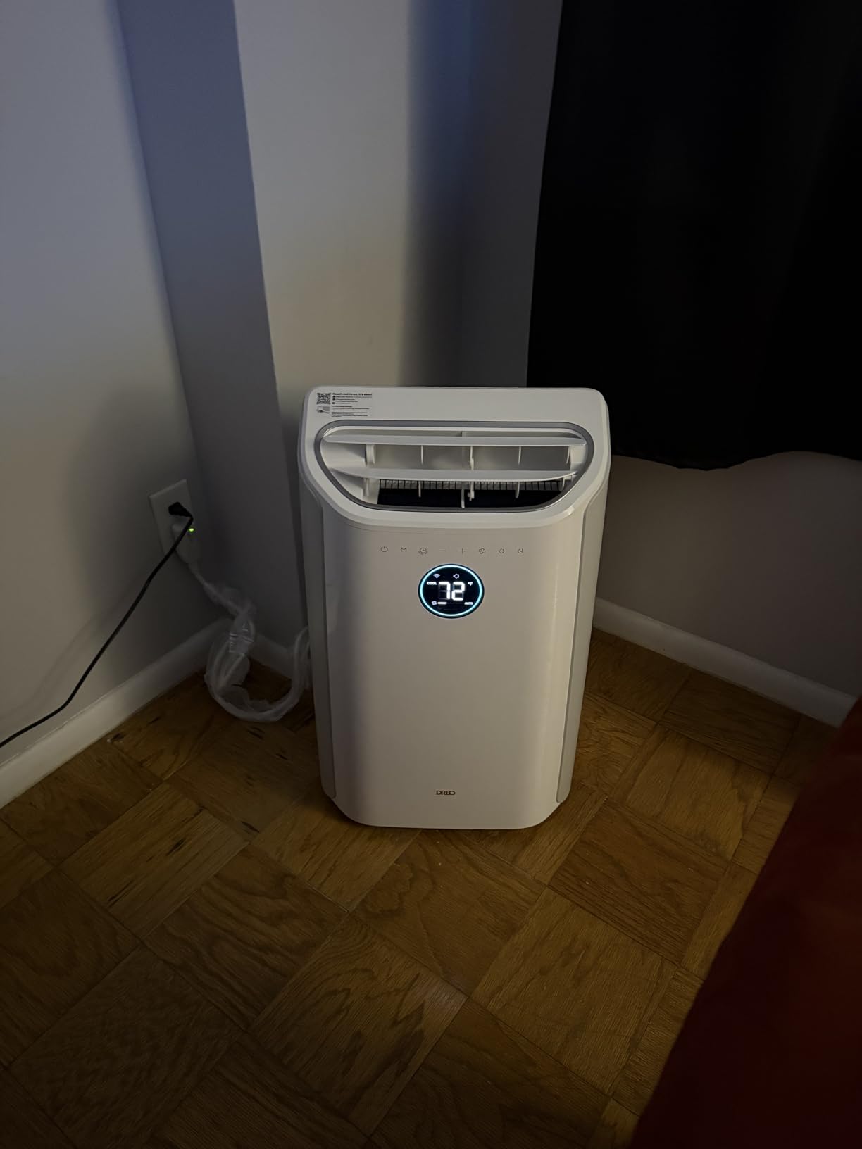 DREO Portable Air Conditioners, 12000 BTU ASHRAE (8000 BTU DOE) Smart AC Unit for Room with Drainage-free Cooling, APP/Voice/Remote, Fan & Dehumidifier, Quiet Standing AC for Bedroom, AC515S customer photo 2