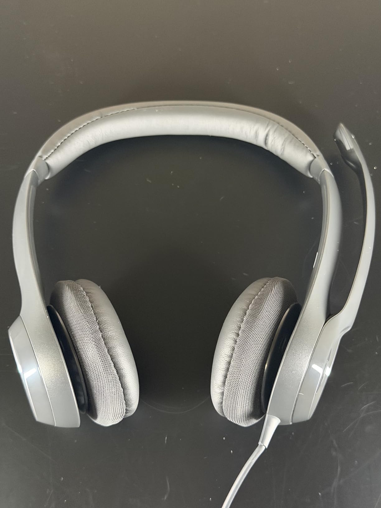 Logitech H391 Wired Headset for PC/Laptop, Stereo Headphones with Noise Canceling Microphone, USB-C, in-Line Controls, Works with Chromebook - Graphite customer photo 2