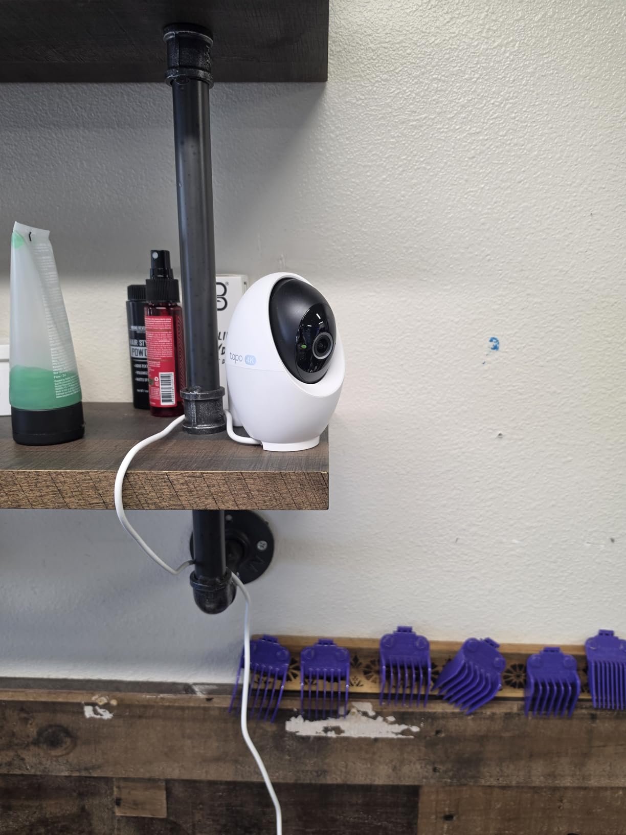 Tapo 4K Indoor Pan/Tilt Wired Security Camera - Works as a Baby Monitor, Person/Pet Detection, Facial Recognition, 360 AI Motion Tracking, Subscription-Free Local Storage or Optional Cloud, C260 customer photo 2