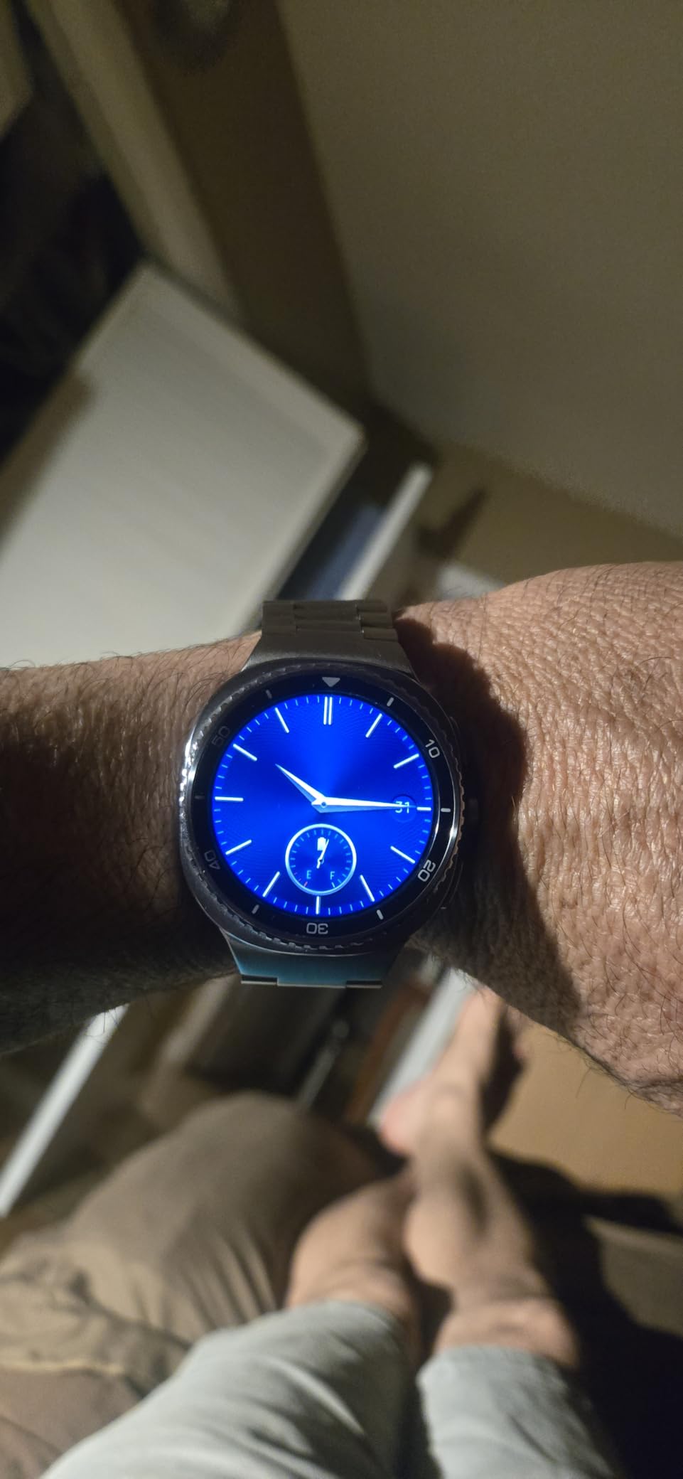 Samsung Galaxy Watch 8 Classic (2025) 46mm Bluetooth Smartwatch, Cushion Design, Rotating Bezel, Quick Button, Sleep Coaching, Running Coach, Energy Score, Black [US Version, 2 Yr Warranty] customer photo 2