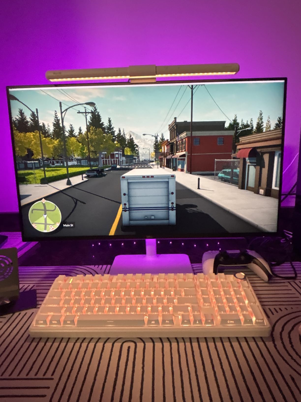 AULA F99 Pro Wireless Mechanical Keyboard-Silent Version, BT5.0/2.4GHz/USB-C Hot Swappable Custom Keyboard, Gasket Structure, Pre-lubed Linear Switches RGB Backlit Computer Gaming Keyboards, White customer photo 2