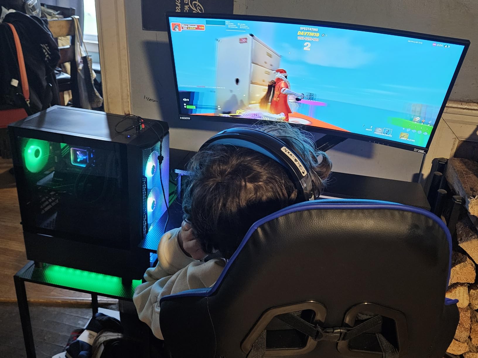 Skytech Gaming Azure 3 Gaming PC, Intel i7 14700F 2.1GHz, NVIDIA RTX 5060, 1TB NVMe SSD, 32GB DDR5 RAM 6000, 850W Gold ATX 3 PSU, 360 ARGB AIO, Wi-Fi, Win 11, Desktop customer photo 2