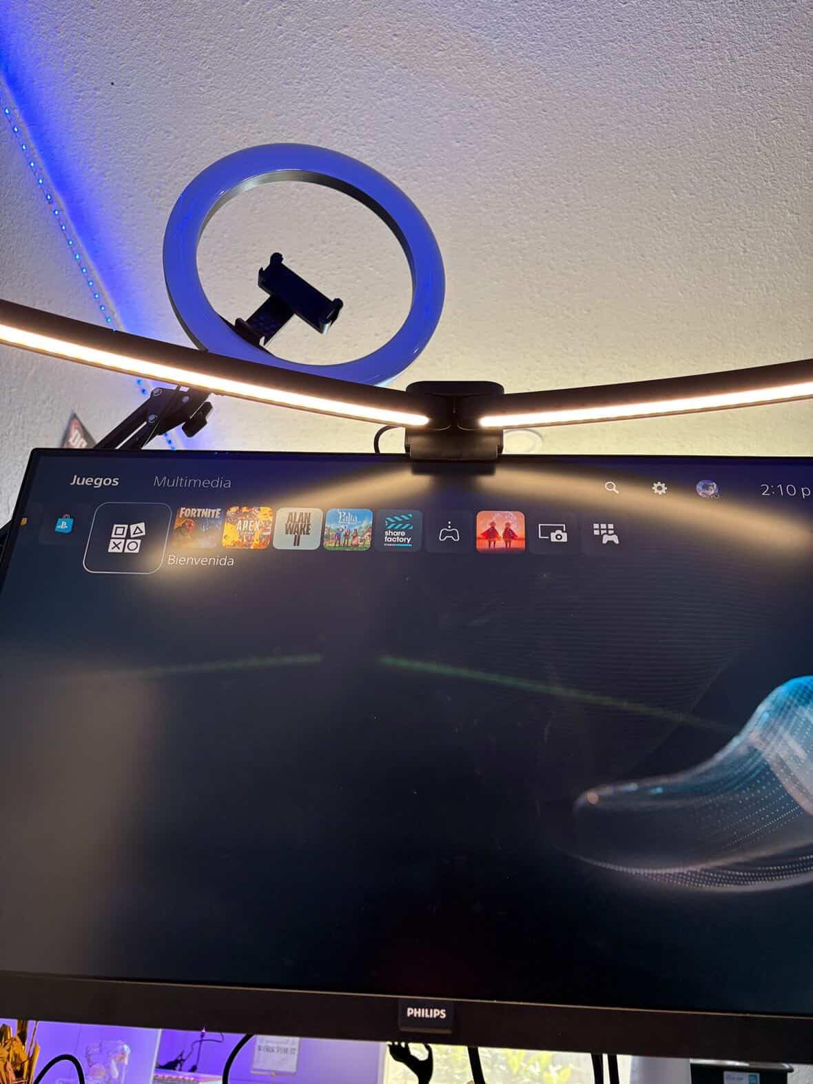 Quntis Curved Monitor Light Bar 15 RGB Backlight for 34