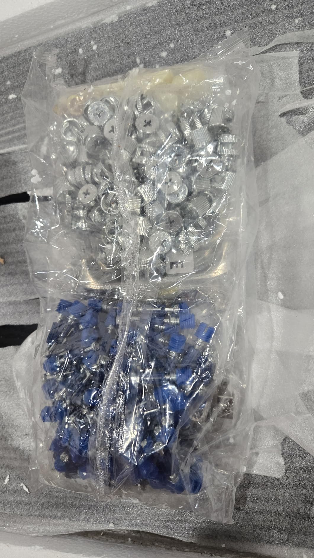 Tribesigns 85.8-Inch L-Shaped Executive Office Desk with File Drawers & Storage Cabinet, Professional Corner Computer Desk Extra Large Business Workstation with Adjustable Shelves (Gray&Black) customer photo 2