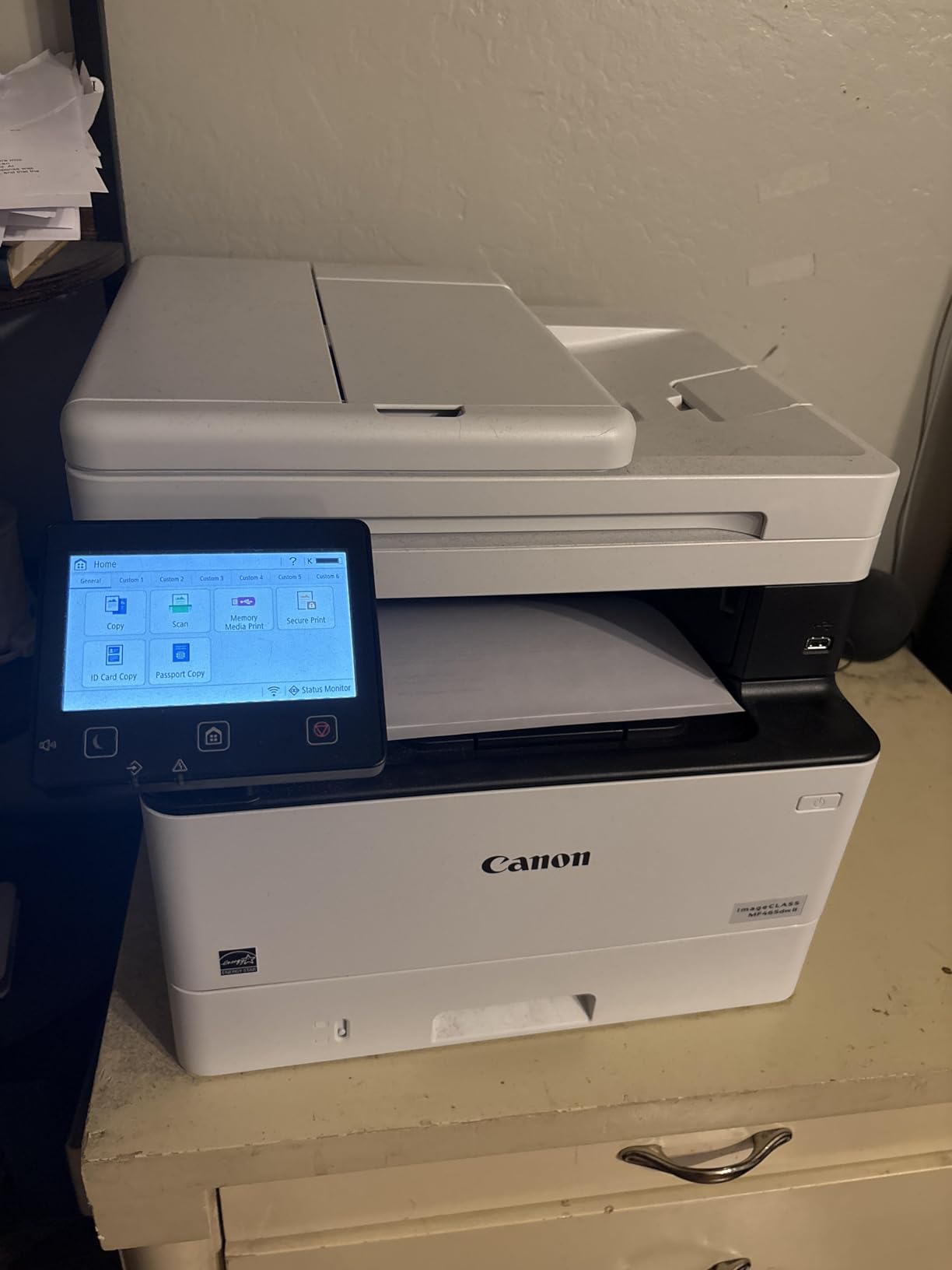 Canon imageCLASS MF465dw II - Monochrome Wireless Duplex Laser Printer with Print, Copy, Scan, Fax, Expandable Paper Capacity and 3 Year Limited Warranty, 42 PPM customer photo 2