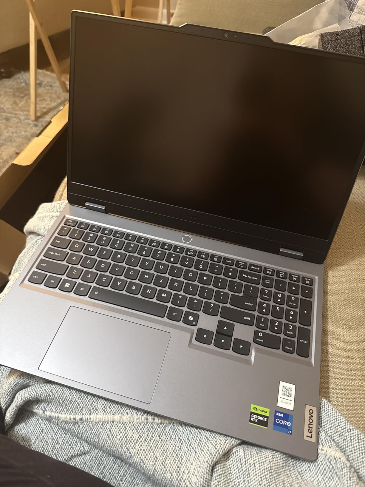 Lenovo LOQ Essential - AI-Powered Student Gaming Laptop - Intel Core i5-12450HX - 15.6