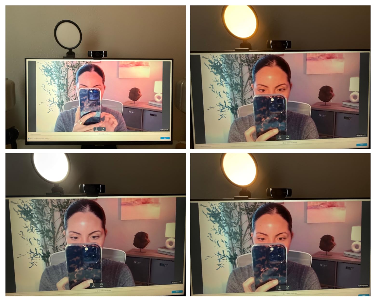 Computer Zoom Lighting for Video Conference, 5