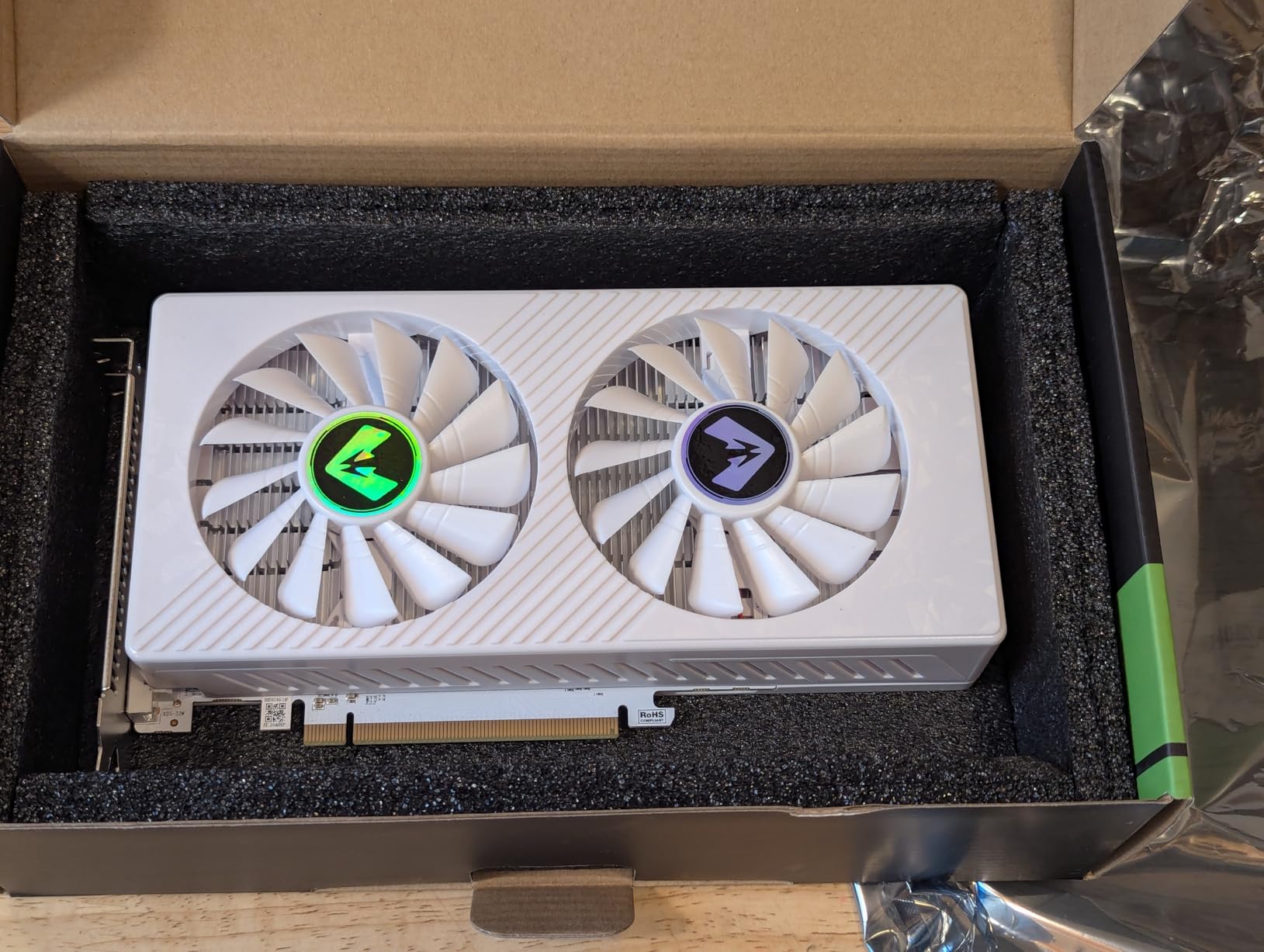 MOUGOL AMD Radeon RX 580 Gaming Graphics Card, 8GB GDDR5 256-Bit, Dual Fan Cooling, DP/HDMI/DVI Video Output, PCI Express X16 3.0, Computer GPU Support Windows 11/10/7 Desktop PC customer photo 1