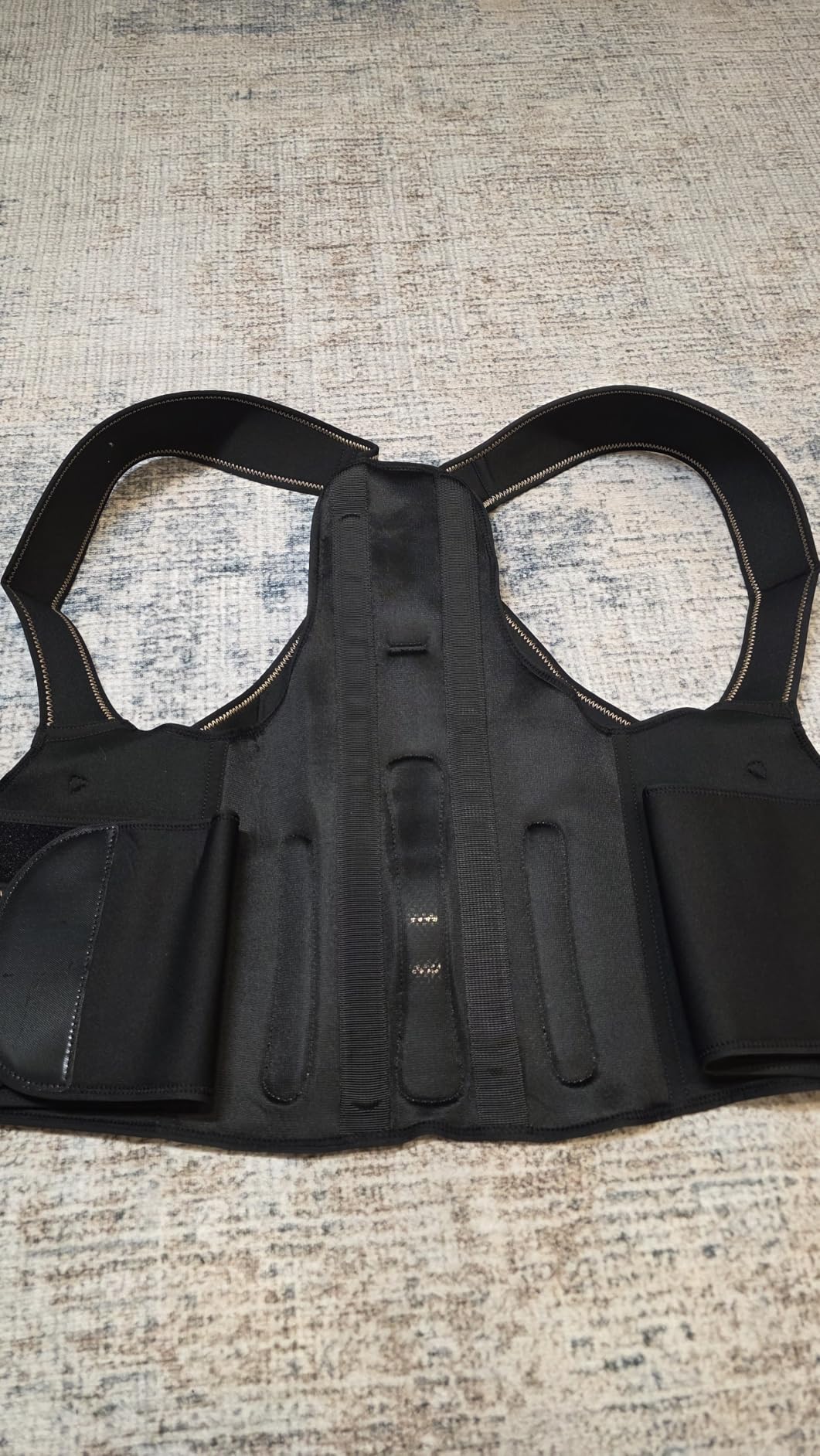 Posture Corrector for Women and Men, 5 Full Back Support Brace Rods, FSA&HSA Eligible, Adjustable Shoulder Straightener, Improving Hunchback Posture, Upper and Lower Back, Neck Pain Relief customer photo 2