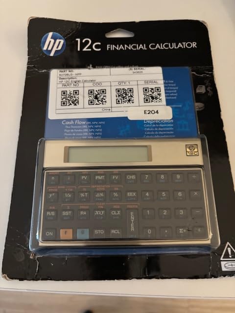 HP 12C Financial Calculator - 120+ Functions: TVM, NPV, IRR, Amortization, Bond Calculations customer photo 2
