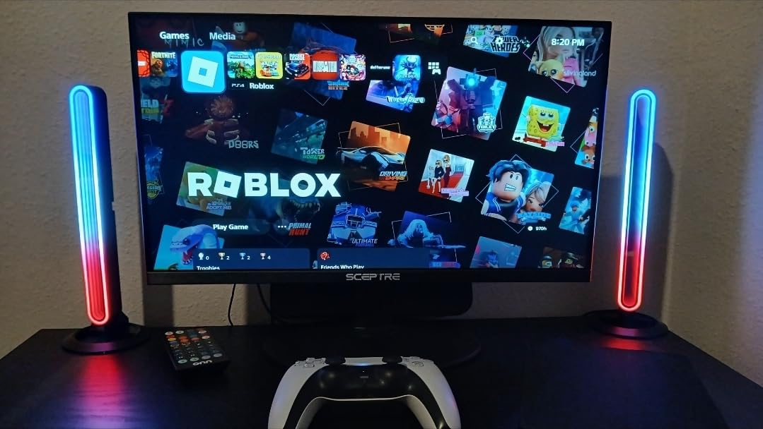 Sceptre New 22-Inch Gaming Monitor, FHD 1080p, Up to 144Hz, HDMI, DisplayPort, Built-in Speakers, Machine Black (E225W-FW144 Series, 2026) customer photo 1