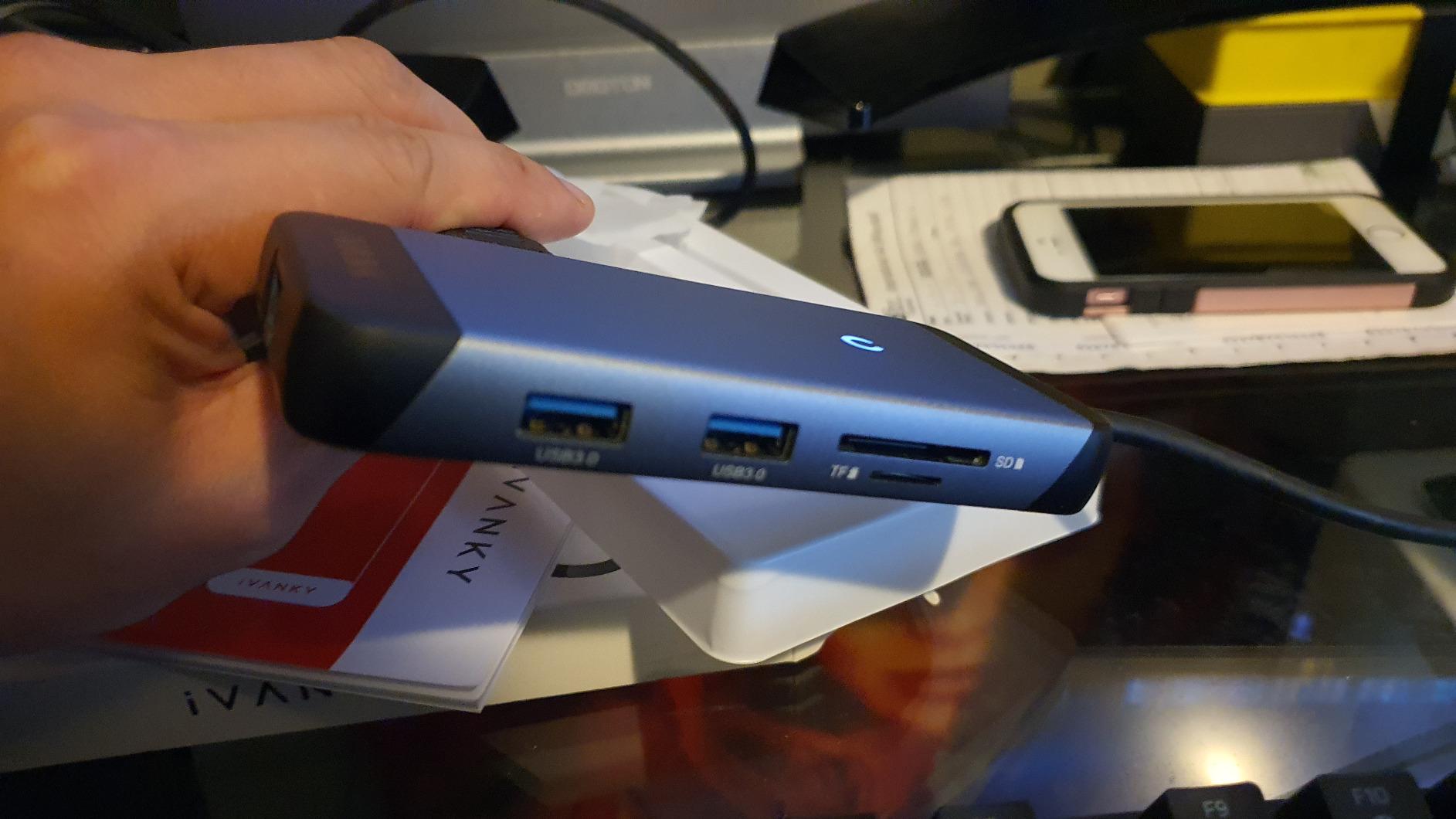 iVANKY 20-in-1 DisplayLink Docking Station 3 Monitor for Window and MacBook Pro/Air, Triple 4K@60Hz Display for M5/M4/M3/M2/M1 MacBook/Windows, 180W Power, 2.5GbE, HDMI, DP, 10Gbps, Driver Needed customer photo 2