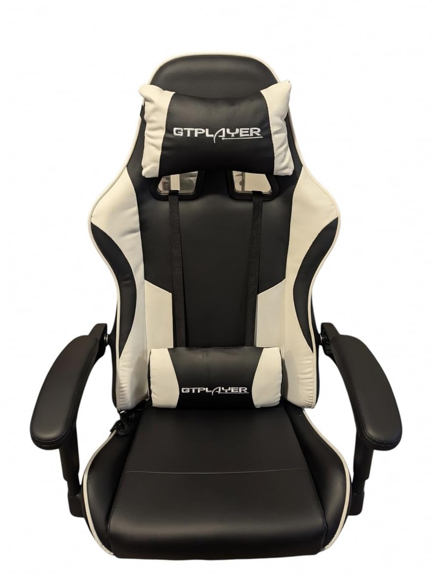 GTPLAYER Gaming Chair Computer Chair with Footrest and Lumbar Support customer photo 2