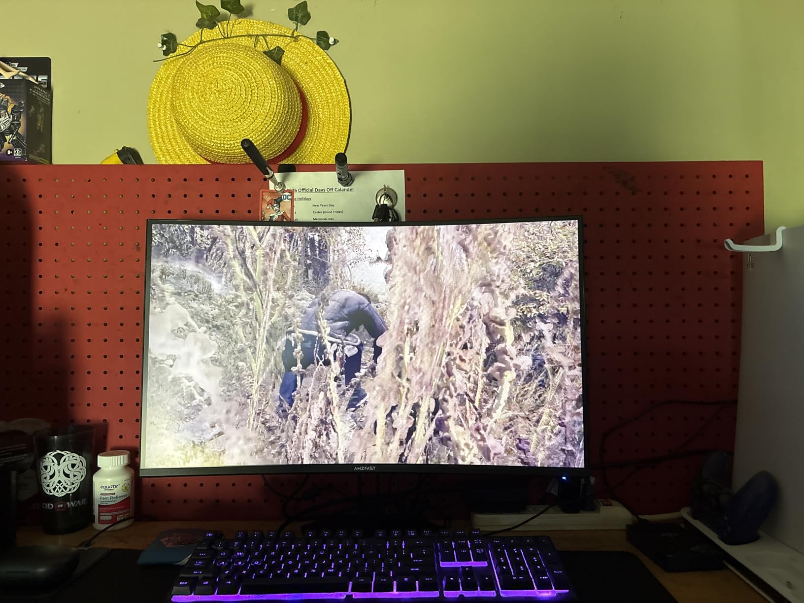 Amzfast 27 Inch 4K Gaming Monitor HDR 400, UHD 160Hz 144Hz | FHD 320Hz 300Hz 1ms Fast IPS Dual Mode, 126% sRGB, PIP/PBP, HDMI 2.1 x 2 & DP 1.4 x 2, Height Adjustment, VESA customer photo 1