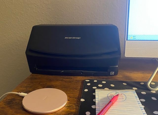 ScanSnap iX2400 High-Speed Simple One-Touch Button Color Document, Photo & Receipt Scanner with 100 Page Auto Document Feeder customer photo 2
