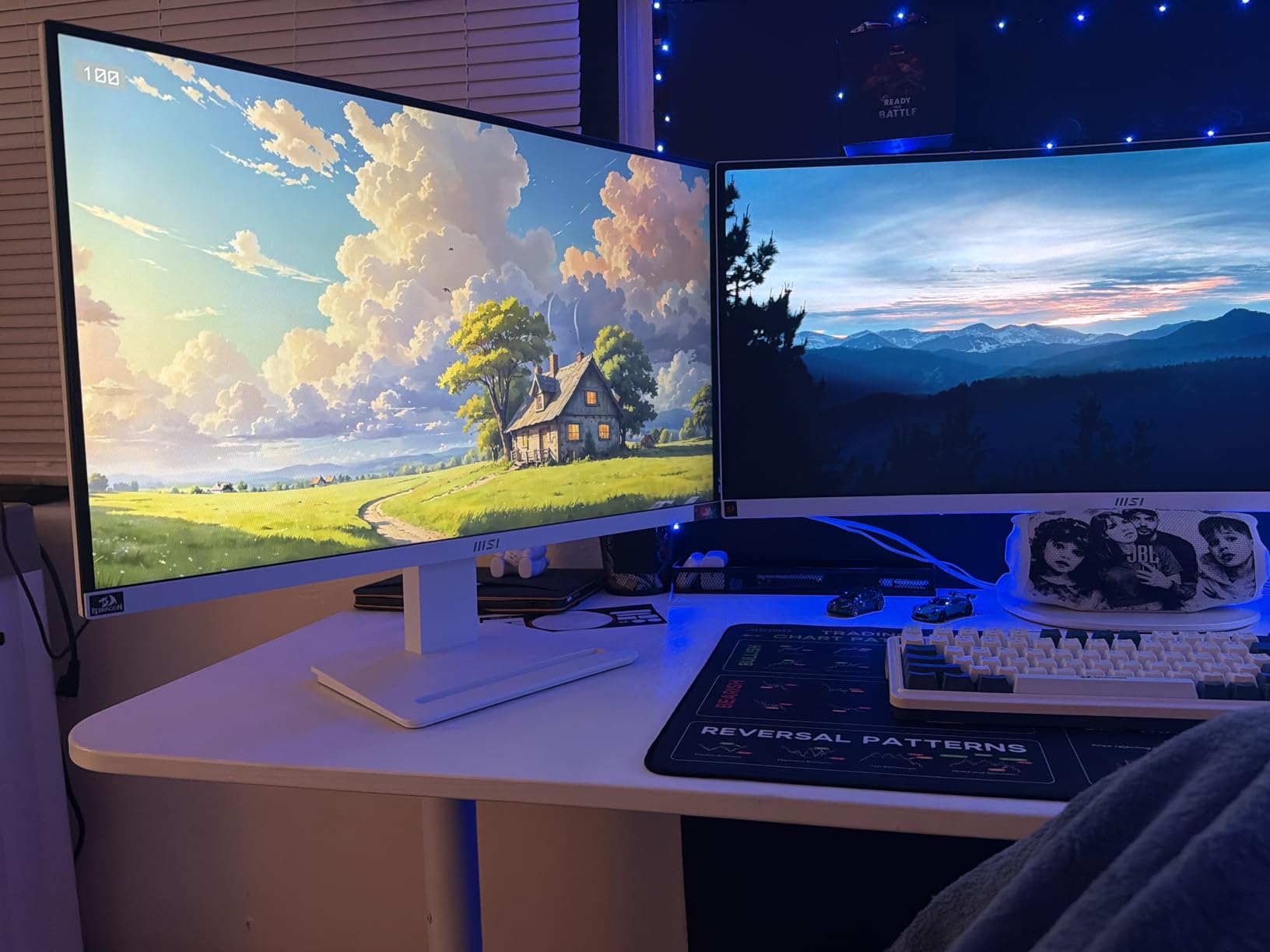 msi PRO MP273W E14A 27-inch IPS 1920 x 1080 (FHD) Gaming Office Monitor, 144Hz, Free-Synch, HDMI, DisplayPort, VGA Port, VESA Mountable, Tilt, Speaker, 4-Side Slim Bezel 1ms, White customer photo 2