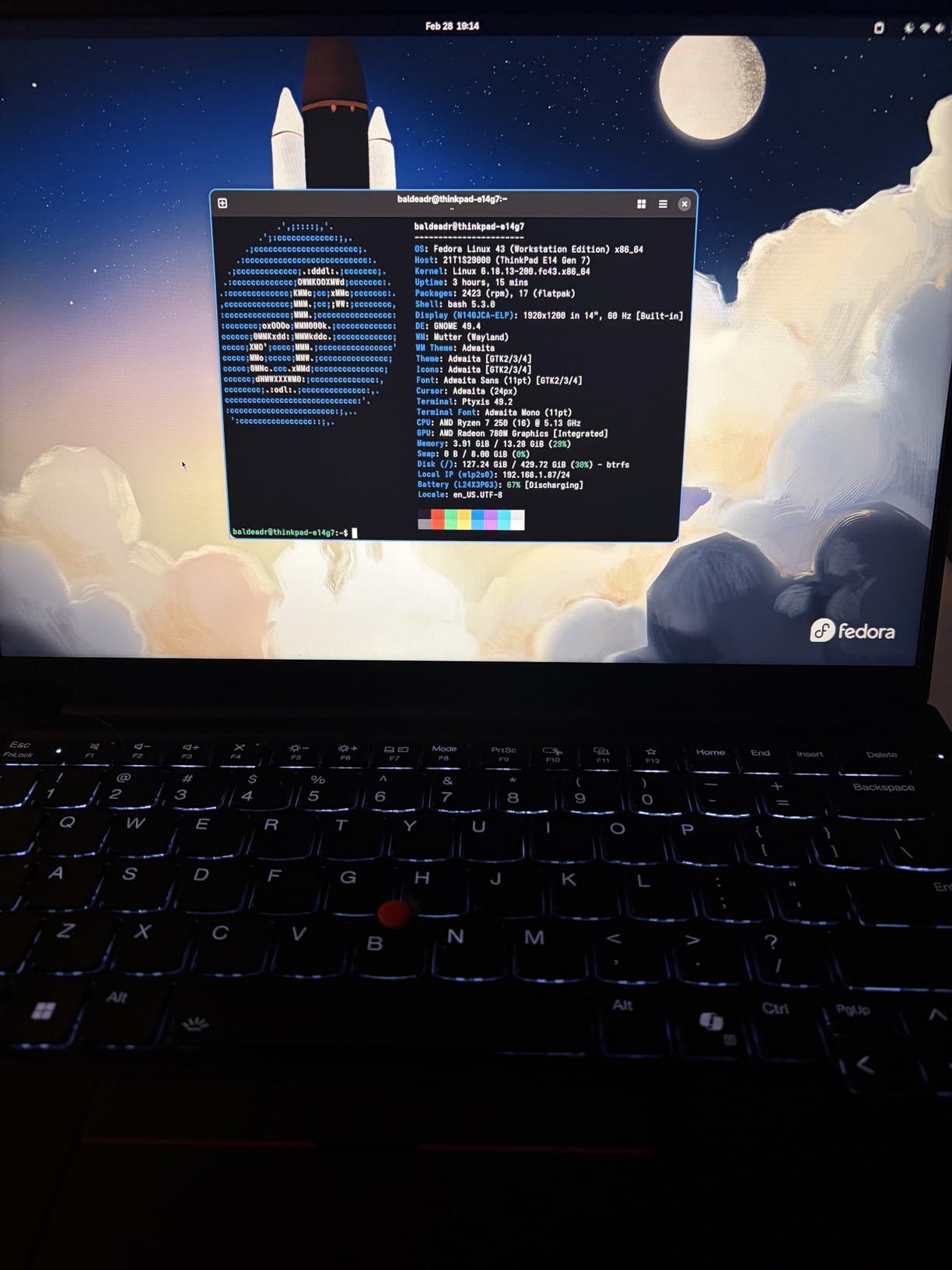 Lenovo ThinkPad E14 Gen 7 AI Business Laptop 14