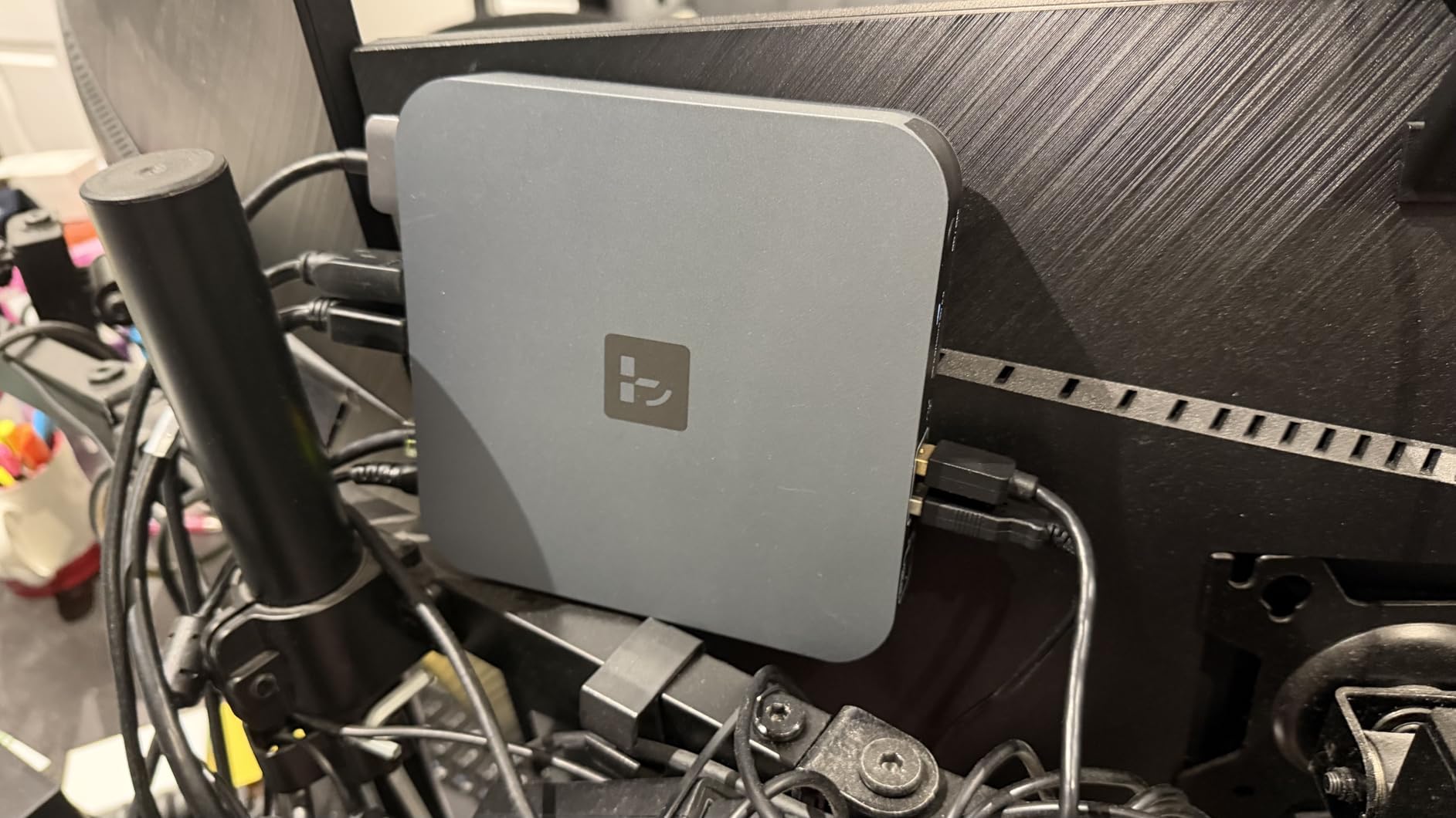 TobenONE 18-in-2 Docking Station Dual Monitor for MacBook Pro/Air M5/M4/M3/M2/M1 Pro/Max, Plug and Play, Mac Docking Station with 4K@60Hz HDMI&USB-C, 150W Adapter, 10Gbps/PD 30W, 7 USB, 2.5G Ethernet customer photo 2