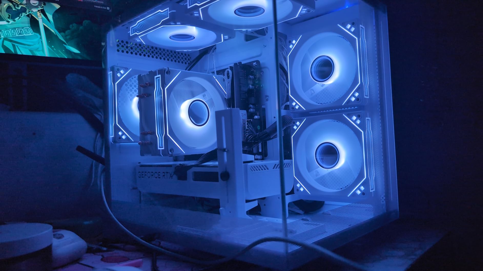 Gaming Desktop PC - GeForce RTX 3050 8GB, Ryzen 5 5500, 16GB DDR4 RAM, 512GB NVMe SSD, Prebuilt Computer Tower PC for Gaming, Streaming, Editing, Home & Office customer photo 2